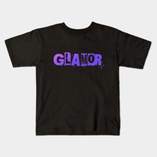 Text Glamor Kids T-Shirt